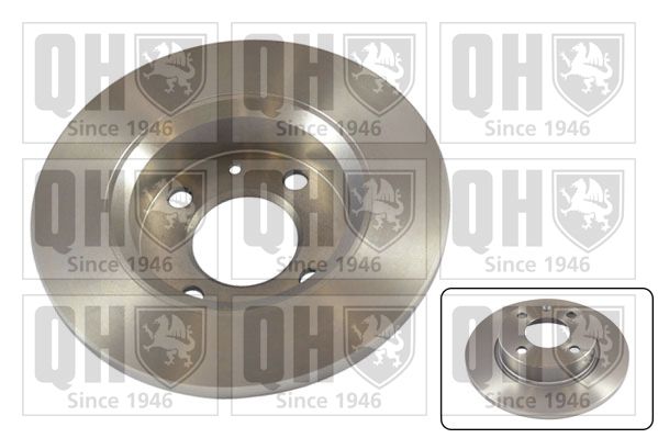 QUINTON HAZELL Тормозной диск BDC4607
